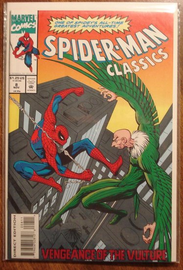Spider-Man Classics #8 comic book - Marvel Comics, (spiderman)