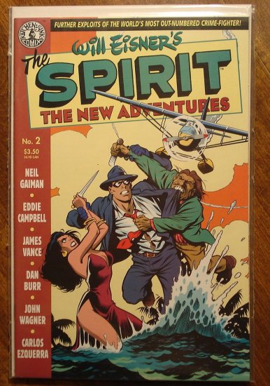 Will Eisner's The Spirit - New Adventures #2 comic book - Kitchen Sink Comics (comix)