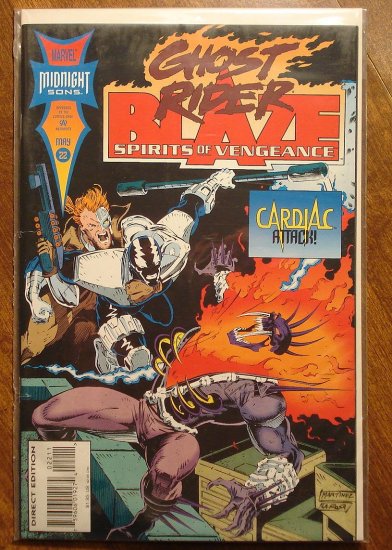 Ghost Rider & Blaze: Spirits of Vengeance #22 comic book - Marvel Comics