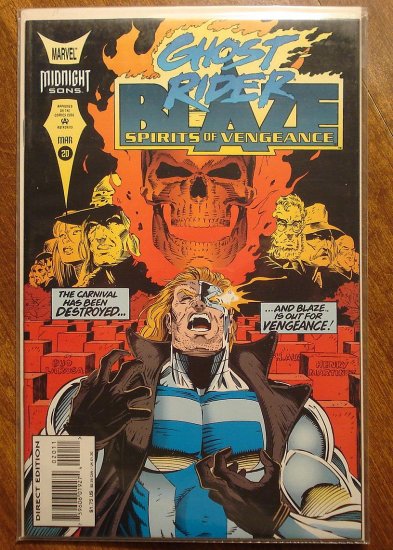 Ghost Rider & Blaze: Spirits of Vengeance #20 comic book - Marvel Comics
