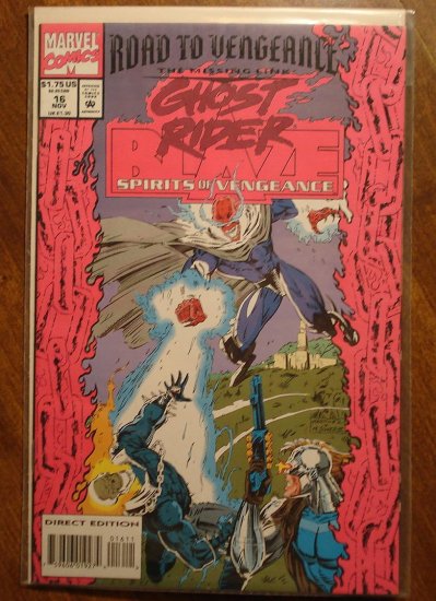 Ghost Rider & Blaze: Spirits of Vengeance #16 comic book - Marvel Comics