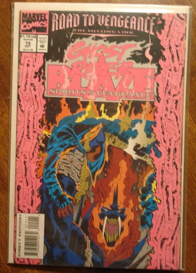 Ghost Rider & Blaze: Spirits of Vengeance #15 comic book - Marvel Comics