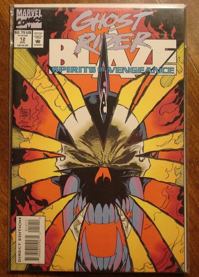 Ghost Rider & Blaze: Spirits of Vengeance #12 comic book - Marvel Comics