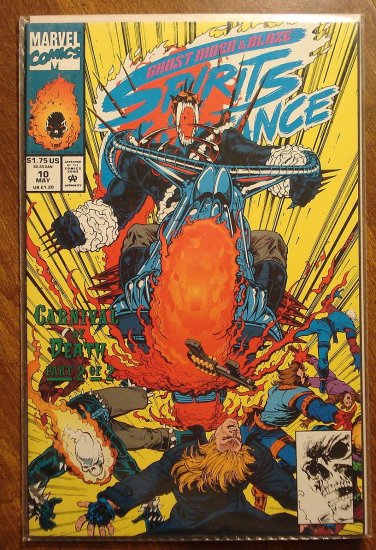 Ghost Rider & Blaze: Spirits of Vengeance #10 comic book - Marvel Comics