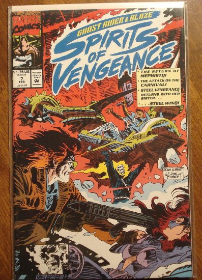 Ghost Rider & Blaze: Spirits of Vengeance #7 comic book - Marvel Comics