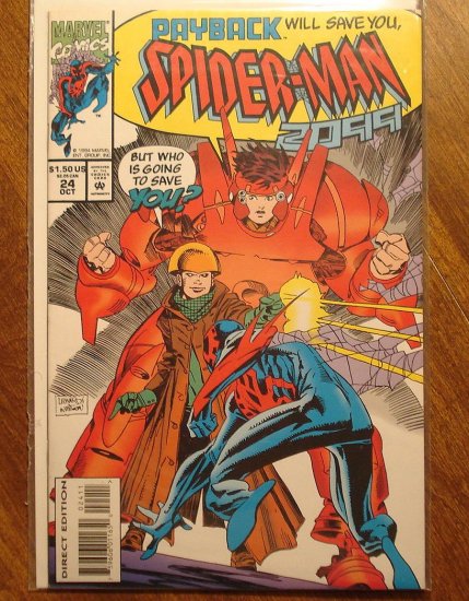Spider-Man 2099 #24 comic book - Marvel Comics, (spiderman)