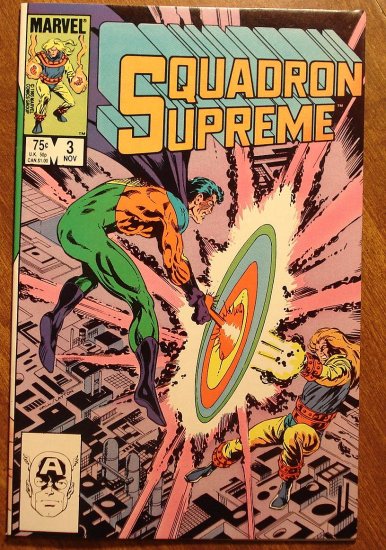 Squadron Supreme #3 (1980's) comic book - Marvel Comics