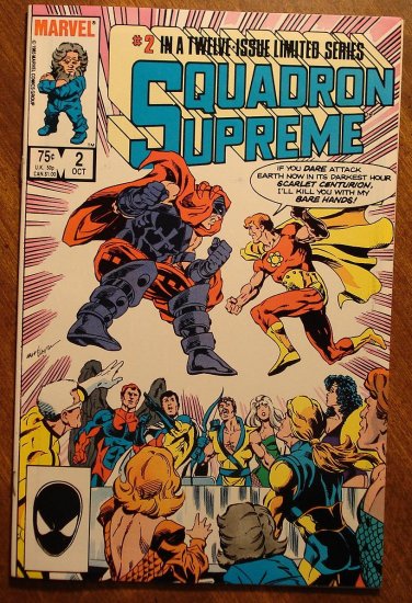 Squadron Supreme #2 (1980's) comic book - Marvel Comics