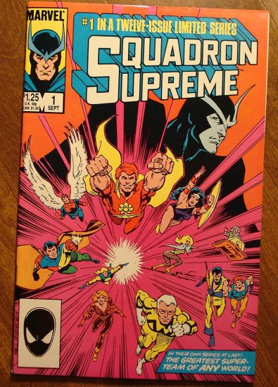 Squadron Supreme #1 (1980's) comic book - Marvel Comics