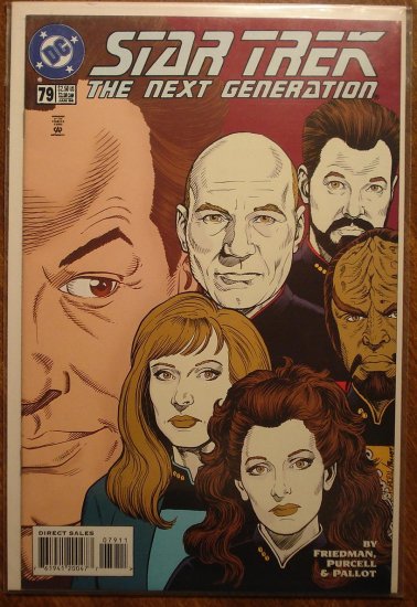 Star Trek: The Next Generation #79 comic book - DC Comics