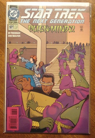 Star Trek: The Next Generation #57 comic book - DC Comics
