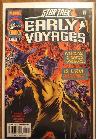 Star Trek: Early Voyages #9 comic book - Marvel Comics