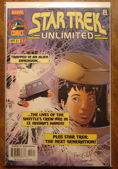 Star Trek Unlimited #3 comic book - Marvel Comics
