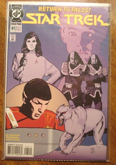 Star Trek #61 comic book - DC Comics