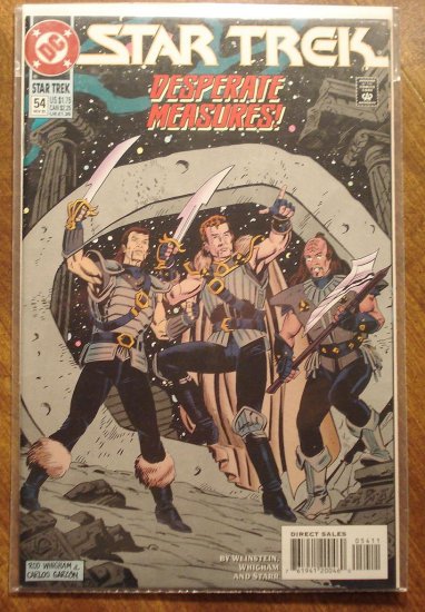 Star Trek #54 comic book - DC Comics