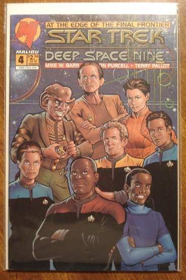 Malibu Comics Star Trek: Deep Space Nine (DS9) #4 comic book