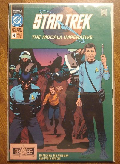 Star Trek: The Modala Imperative #4 comic book - DC Comics