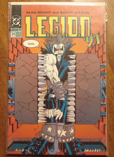 L.E.G.I.O.N. '91 #34 comic book - DC Comics, Legion of Super-Heroes, LSH
