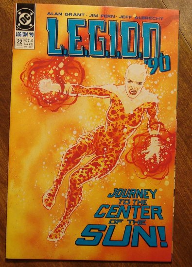 L.E.G.I.O.N. '90 #22 comic book - DC Comics, Legion of Super-Heroes, LSH