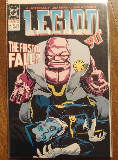 L.E.G.I.O.N. '90 #20 comic book - DC Comics, Legion of Super-Heroes, LSH