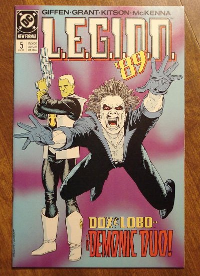 L.E.G.I.O.N. '89 #5 comic book - DC Comics, Legion of Super-Heroes, LSH