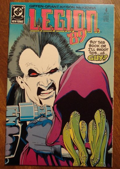 L.E.G.I.O.N. '89 #4 comic book - DC Comics, Legion of Super-Heroes, LSH