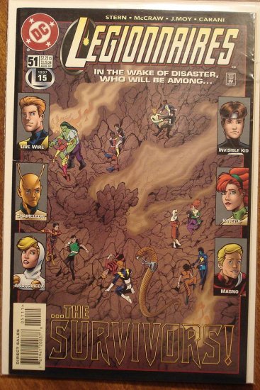 Legionnaires #51 comic book - DC Comics, Legion of Super-Heroes, LSH