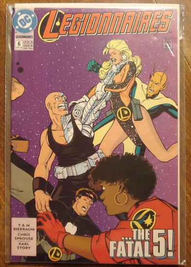 Legionnaires #6 comic book - DC Comics, Legion of Super-Heroes, LSH