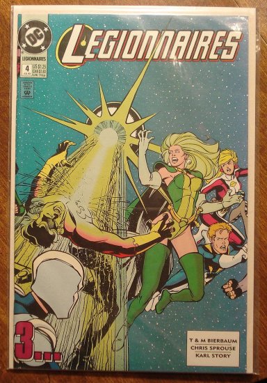 Legionnaires #4 comic book - DC Comics, Legion of Super-Heroes, LSH