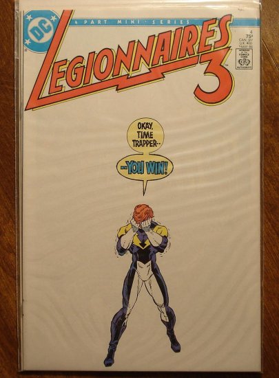 Legionnaires 3 #4 (mini-series) comic book - DC Comics, Legion of Super-Heroes, LSH