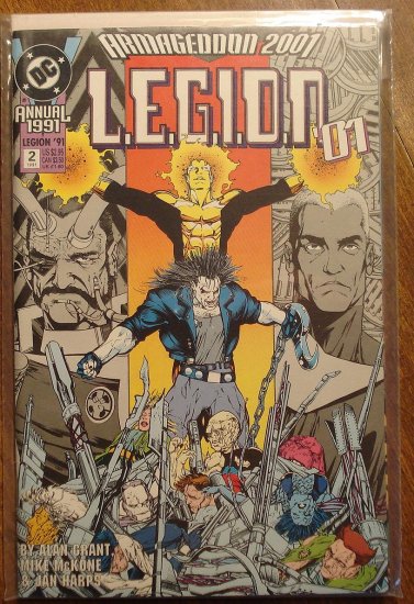L.E.G.I.O.N. Annual #2 comic book - DC Comics, Legion of Super-Heroes, LSH