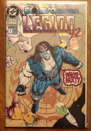 L.E.G.I.O.N. Annual #3 comic book - DC Comics, Legion of Super-Heroes, LSH