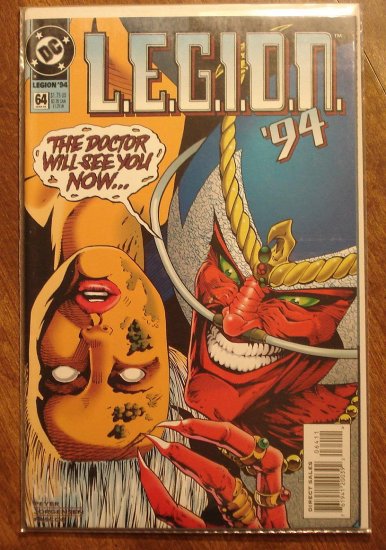 L.E.G.I.O.N. '94 #64 comic book - DC Comics, Legion of Super-Heroes, LSH