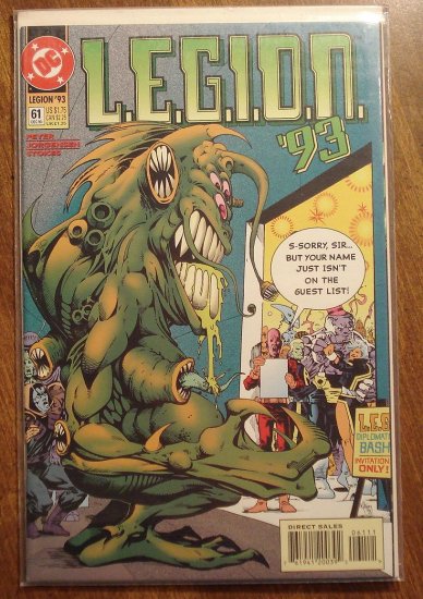L.E.G.I.O.N. '93 #61 comic book - DC Comics, Legion of Super-Heroes, LSH