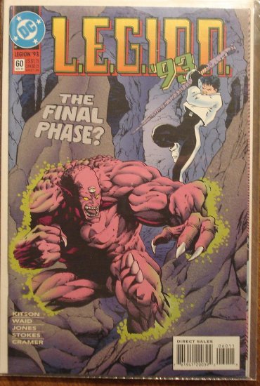 L.E.G.I.O.N. '93 #60 comic book - DC Comics, Legion of Super-Heroes, LSH