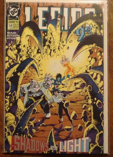 L.E.G.I.O.N. '93 #54 comic book - DC Comics, Legion of Super-Heroes, LSH