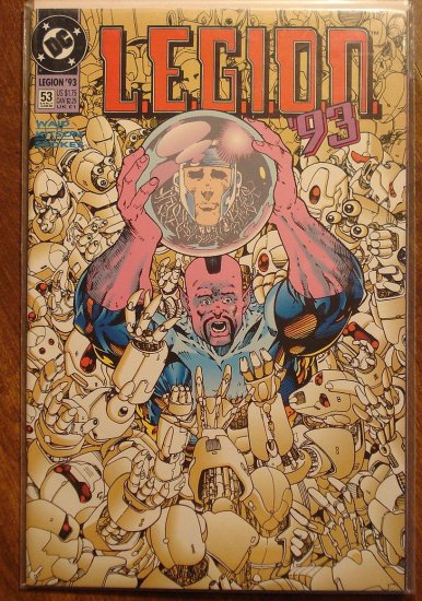 L.E.G.I.O.N. '93 #53 comic book - DC Comics, Legion of Super-Heroes, LSH