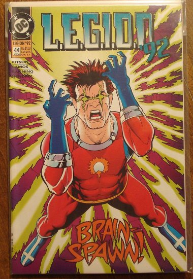 L.E.G.I.O.N. '92 #44 comic book - DC Comics, Legion of Super-Heroes, LSH
