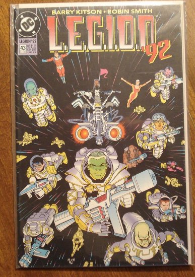 L.E.G.I.O.N. '92 #43 comic book - DC Comics, Legion of Super-Heroes, LSH