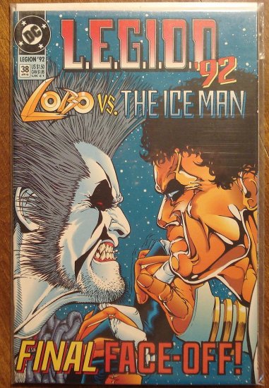 L.E.G.I.O.N. '92 #38 comic book - DC Comics, Legion of Super-Heroes, LSH