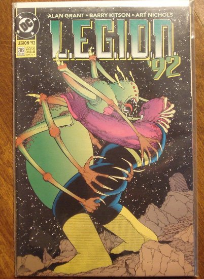 L.E.G.I.O.N. '92 #36 comic book - DC Comics, Legion of Super-Heroes, LSH