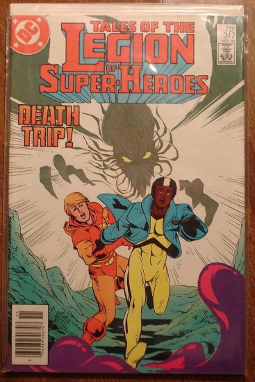 Legion of Super-Heroes #317 comic book - DC Comics, LSH, (Formally Superboy & the...)