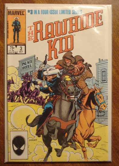 Rawhide Kid #3 (1985 mini series) comic book - Marvel Comics