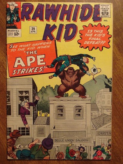 Rawhide Kid #39 (1964) VG+ comic book - Marvel Comics