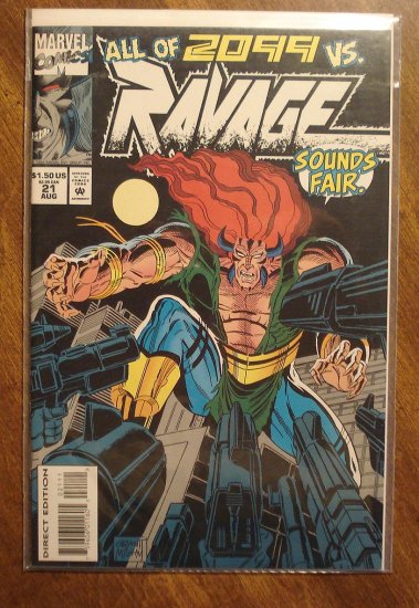 Ravage 2099 #21 comic book - Marvel Comics