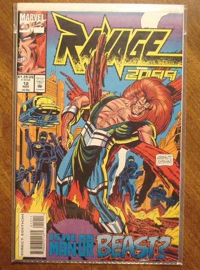 Ravage 2099 #12 comic book - Marvel Comics