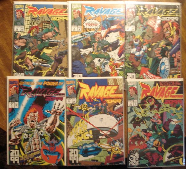 Ravage 2099 lot #'s 2, 3, 4, 5, 6, 7, 8, 9, 10, 11, 12, 13, 14, 17, 18, 19, 20 comic book - all NM/M