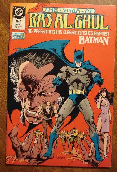 DC Comics - Batman: The Saga of Ras Al Ghul #1 comic book NM/M, Neal Adams art