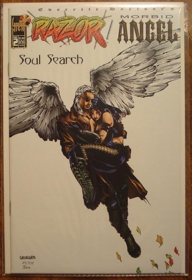 Razor & Morbid Angel #2 comic book - London Night comics - adults only!