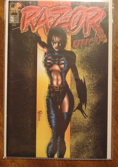Razor Uncut #28 comic book - London Night comics - adults only!